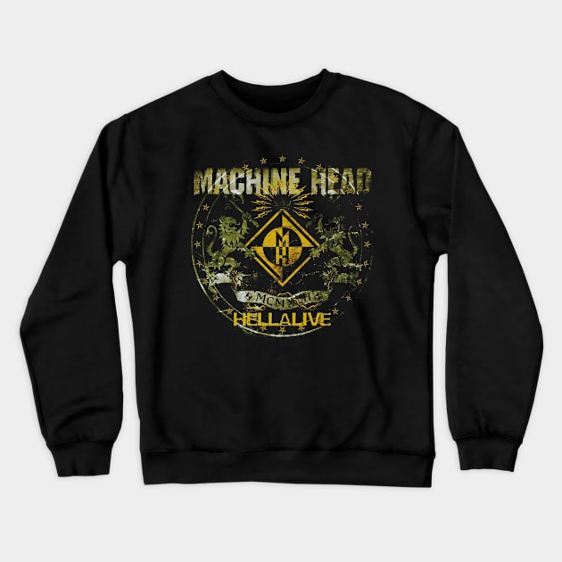 Machine Head band new 5 Crewneck Sweatshirt by RyuZen